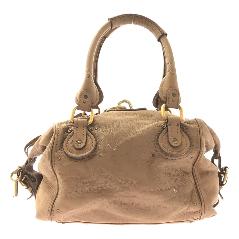 Chloe / クロエ | Paddington / パディントン レザー ロゴ カデナ ハンドバッグ |