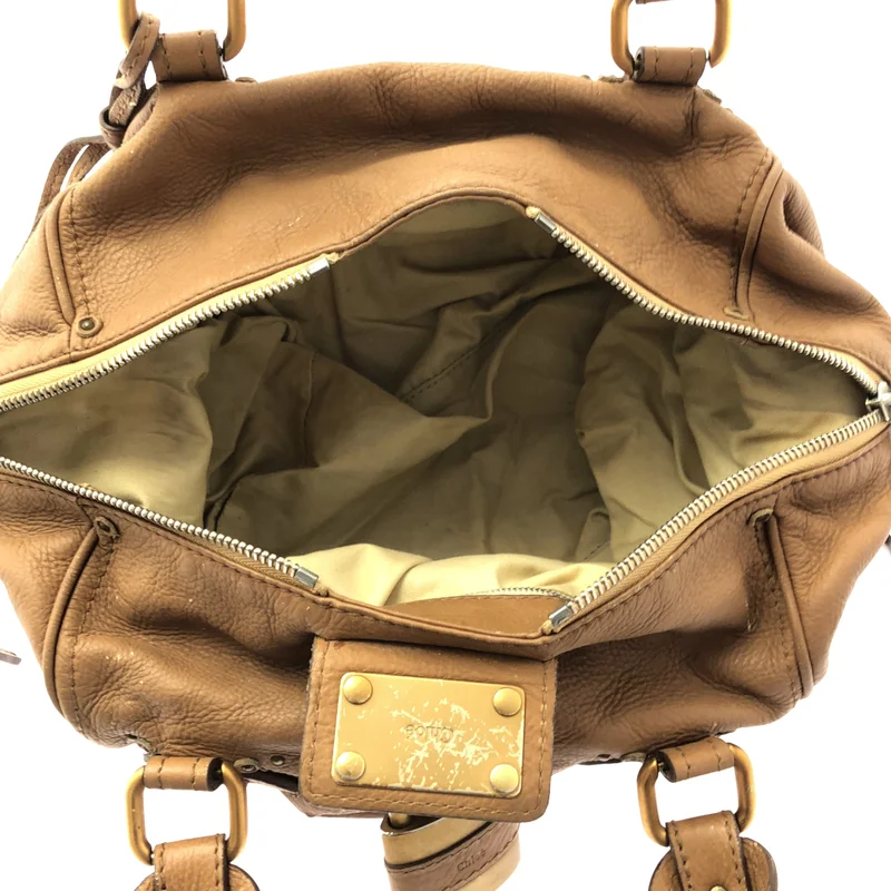 Chloe / クロエ | Paddington / パディントン レザー ロゴ カデナ ハンドバッグ |