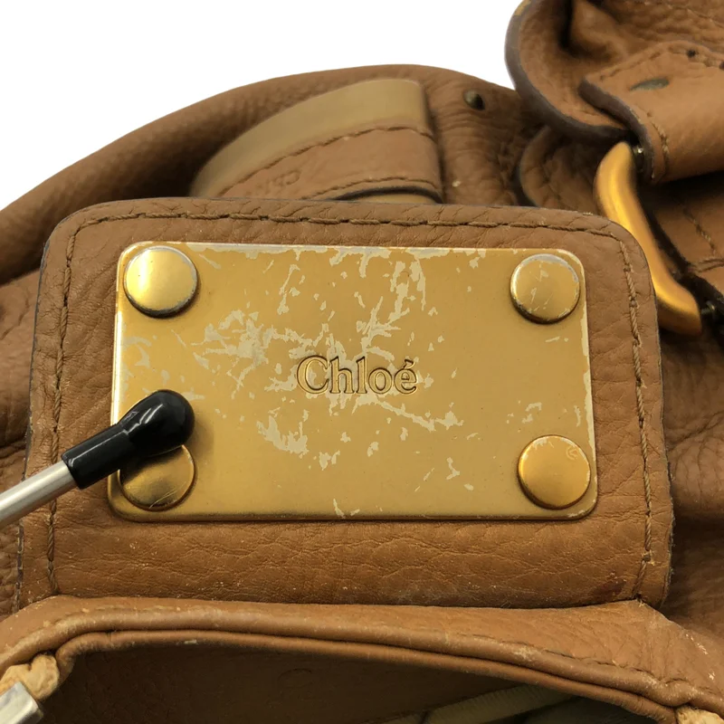 Chloe / クロエ | Paddington / パディントン レザー ロゴ カデナ ハンドバッグ |