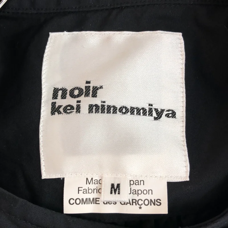 noir kei ninomiya / ノワールケイニノミヤ | 2023SS | コットン デザインカラー ブラウス | M | レディース