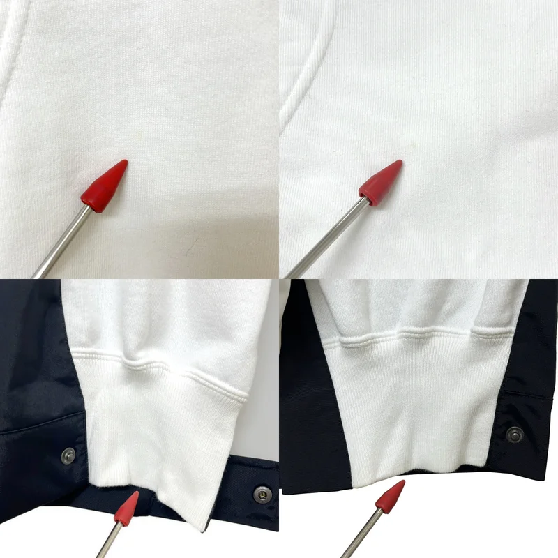 sacai / サカイ | ×THE NORTH FACE / ラバーロゴ 切替 プルオーバー パーカー | M | メンズ