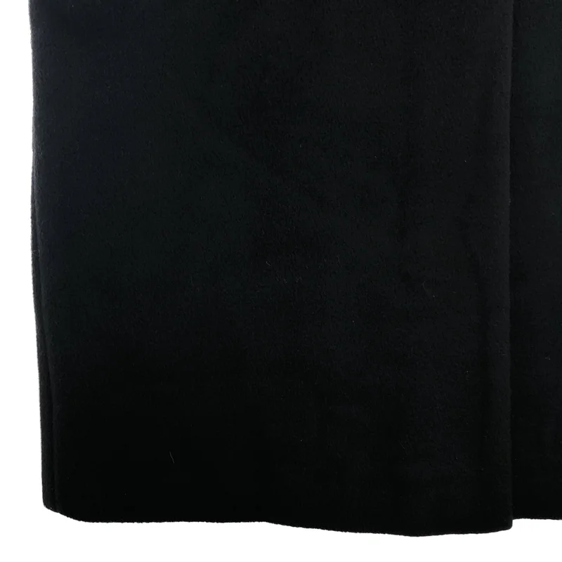 Max Mara / マックスマーラ | ウール カシミヤ 比翼 ステンカラー ロングコート | 40 | レディース
