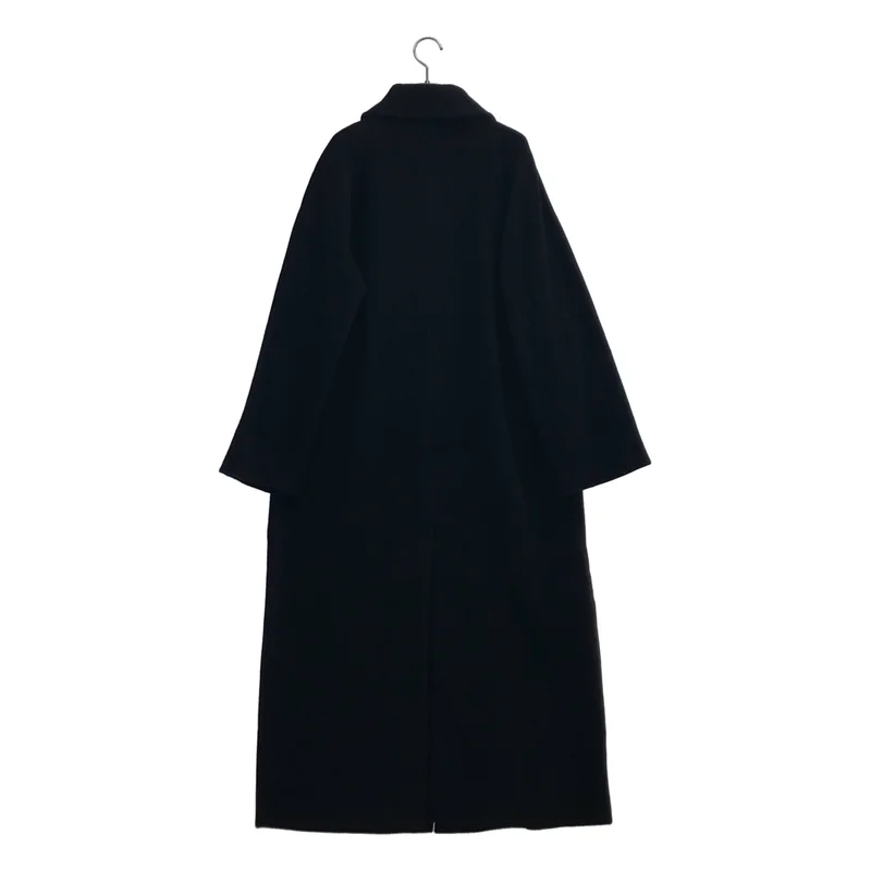 Max Mara / マックスマーラ | ウール カシミヤ 比翼 ステンカラー ロングコート | 40 | レディース
