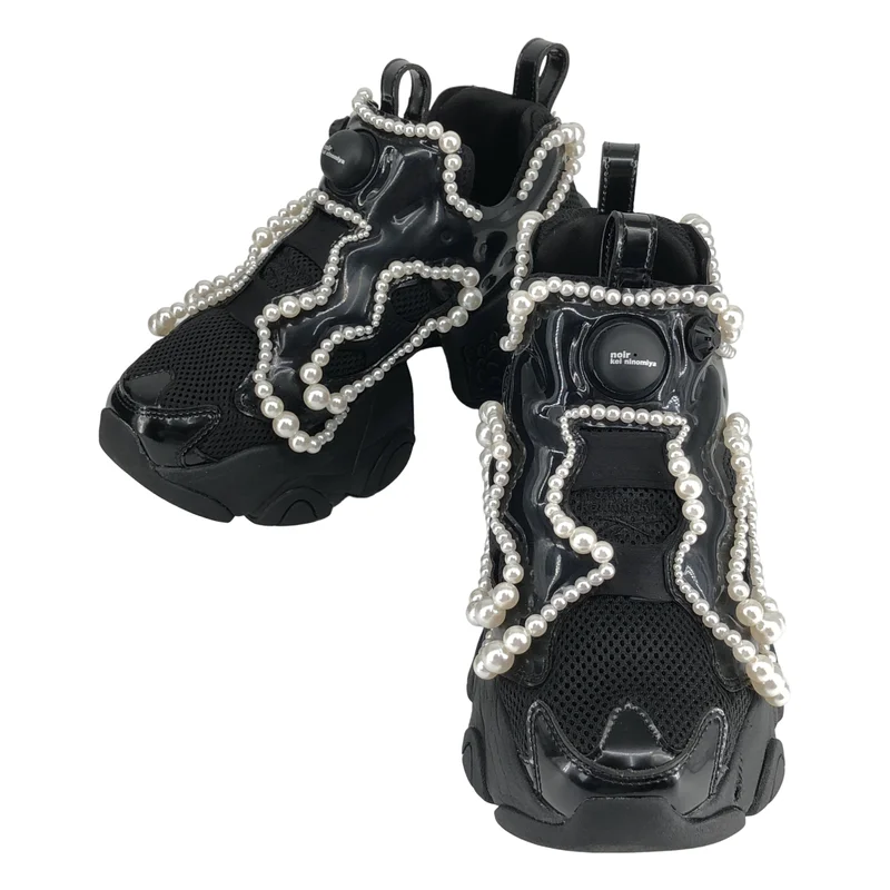 noir kei ninomiya / ノワールケイニノミヤ | × REEBOK  INSTAPUMP FURY WINGTIP & PEARL スニーカー | 26 | レディース