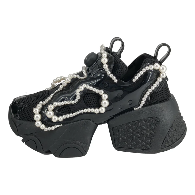 noir kei ninomiya / ノワールケイニノミヤ | × REEBOK  INSTAPUMP FURY WINGTIP & PEARL スニーカー | 26 | レディース