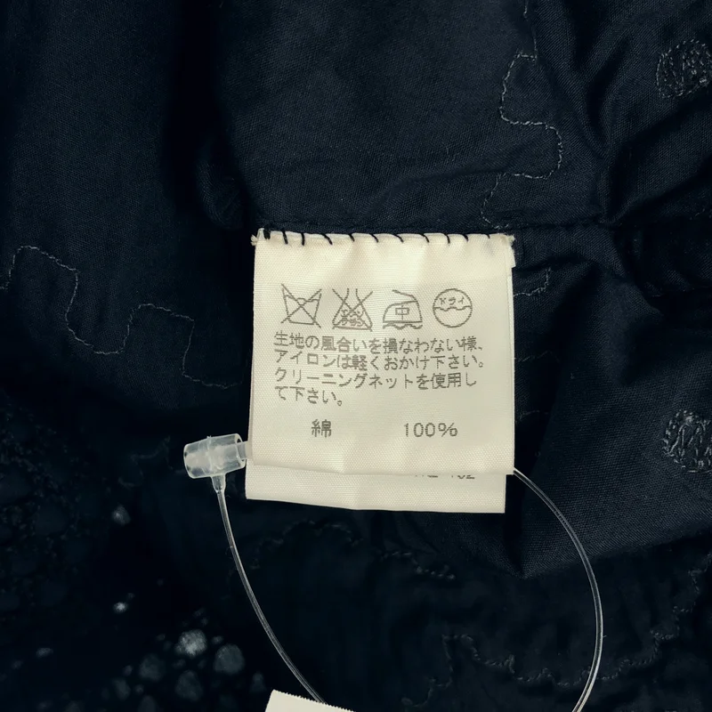 HaaT ISSEY MIYAKE / ハートイッセイミヤケ | コットン レース刺しゅう スタンドカラーコート | 3 | レディース