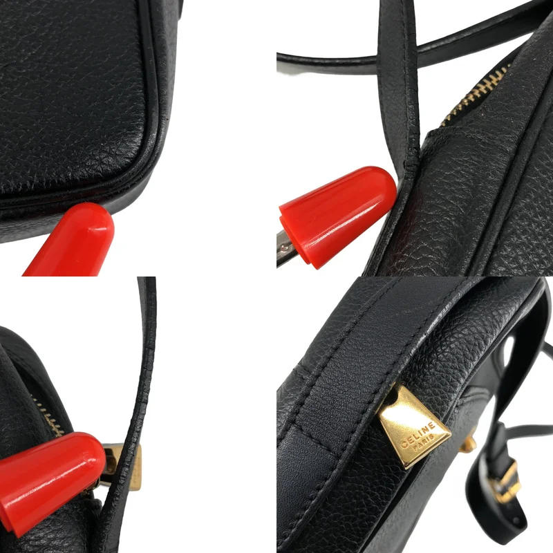 CELINE / セリーヌ | レザー マンテル ショルダーバッグ |