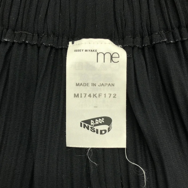 me ISSEY MIYAKE / ミーイッセイミヤケ | プリーツ カットオフポケット ワイド イージーパンツ |