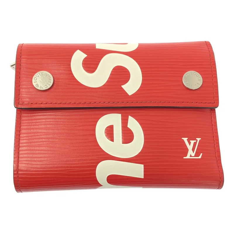 Louis Vuitton / ルイヴィトン | ×Supreme / エピ チェーン コンパクトウォレット |