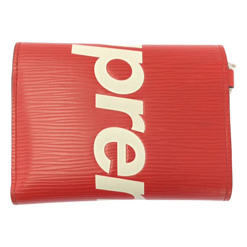 Louis Vuitton / ルイヴィトン | ×Supreme / エピ チェーン コンパクトウォレット |