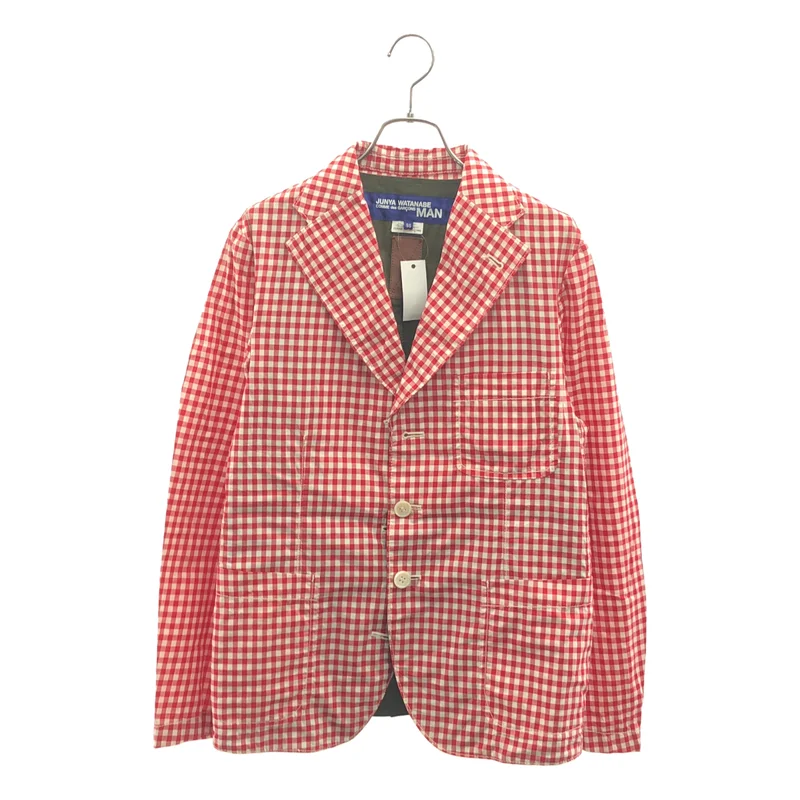 JUNYAWATANABE COMMEdesGARCONS MAN / ジュンヤワタナベマン | 2009SS | リバーシブル 総柄 ハンティングベスト ドッキング シングルジャケット | SS | メンズ