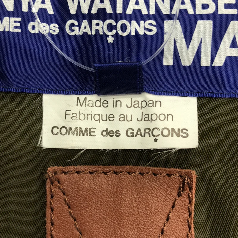JUNYAWATANABE COMMEdesGARCONS MAN / ジュンヤワタナベマン | 2009SS | リバーシブル 総柄 ハンティングベスト ドッキング シングルジャケット | SS | メンズ