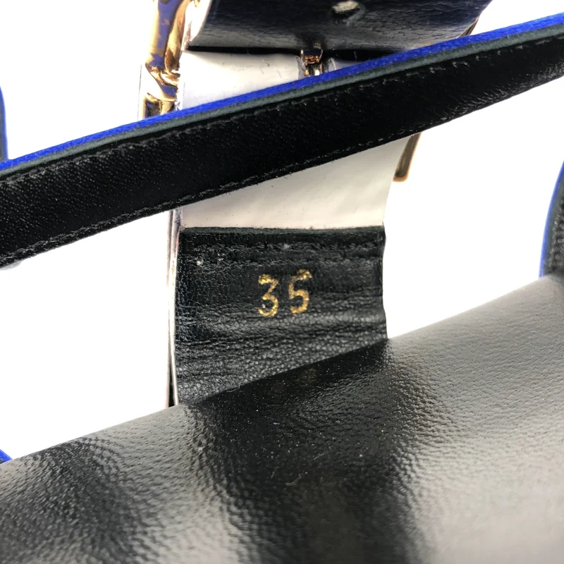 MARNI / マルニ | レザーコンビ プラットフォームサンダル | 35 | レディース