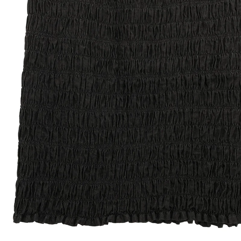 ne Quittez pas / ヌキテパ | Denim Shirring Skirt スカート | M | レディース