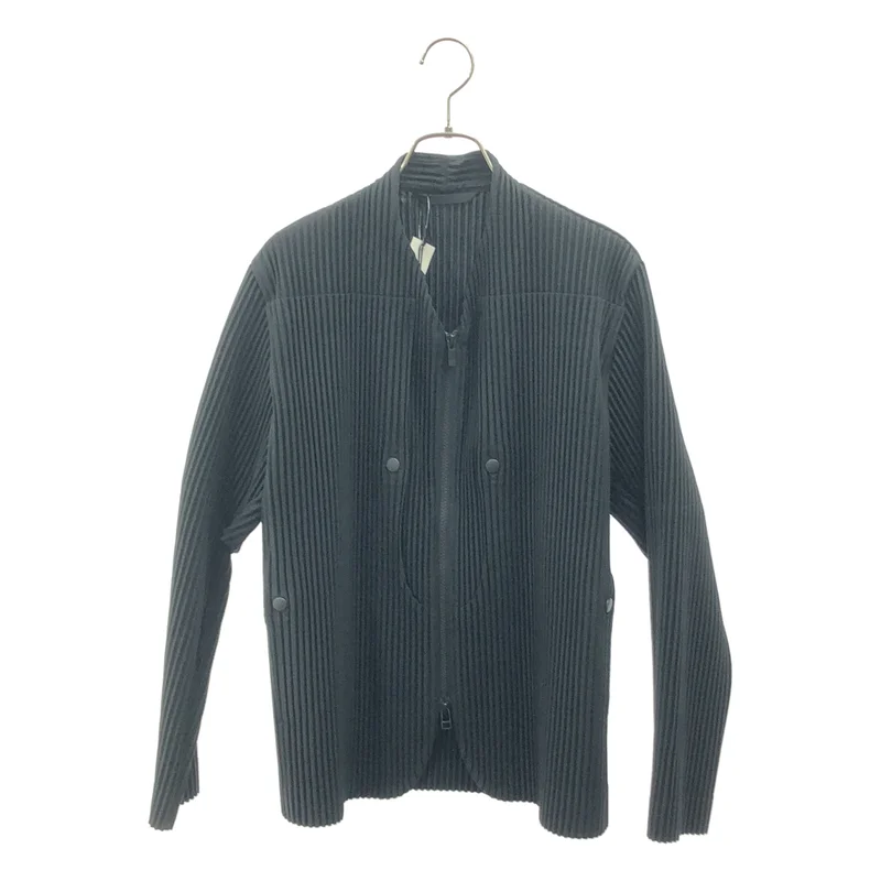 HOMME PLISSE ISSEY MIYAKE / オムプリッセイッセイミヤケ | 2025AW | QUARRY プリーツ ジップアップ ジャケット | 1 | メンズ