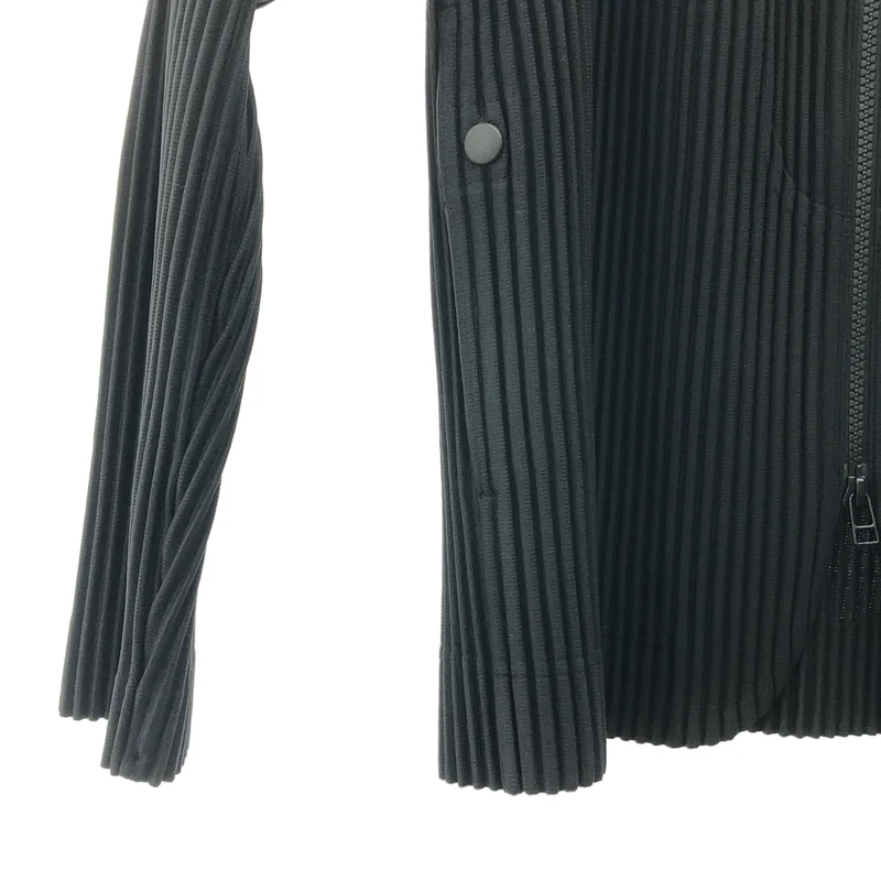 HOMME PLISSE ISSEY MIYAKE / オムプリッセイッセイミヤケ | 2025AW | QUARRY プリーツ ジップアップ ジャケット | 1 | メンズ