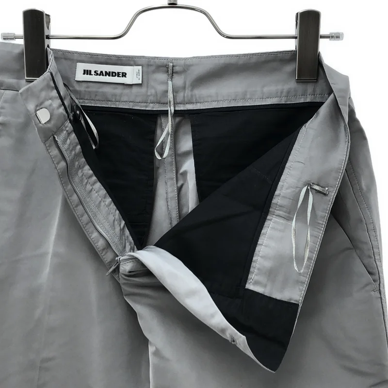 JIL SANDER / ジルサンダー | シルク混 ストレートパンツ JSPH301901 | 32 | レディース