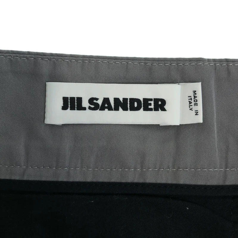 JIL SANDER / ジルサンダー | シルク混 ストレートパンツ JSPH301901 | 32 | レディース