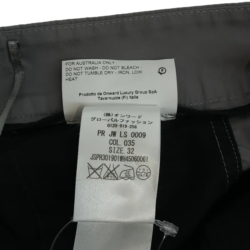 JIL SANDER / ジルサンダー | シルク混 ストレートパンツ JSPH301901 | 32 | レディース