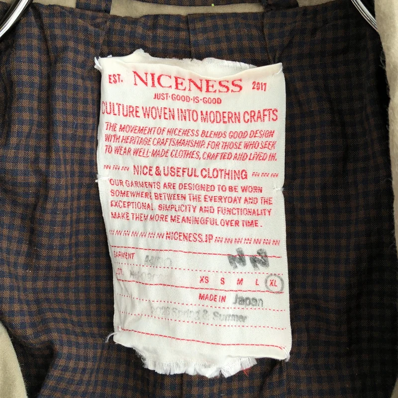 NICENESS / ナイスネス | MIRO Rover Blazer 5B / ミロ ブレザー ジャケット | XL | メンズ