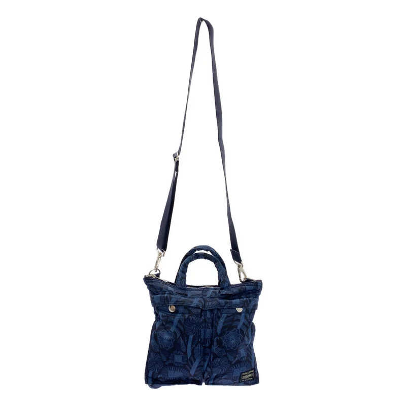 PORTER / ポーター | × NUMBER TWENTY-ONE × 鹿児島睦 2way ショルダー付き 総柄 ファイブフラワーズ ヘルメットバッグ |
