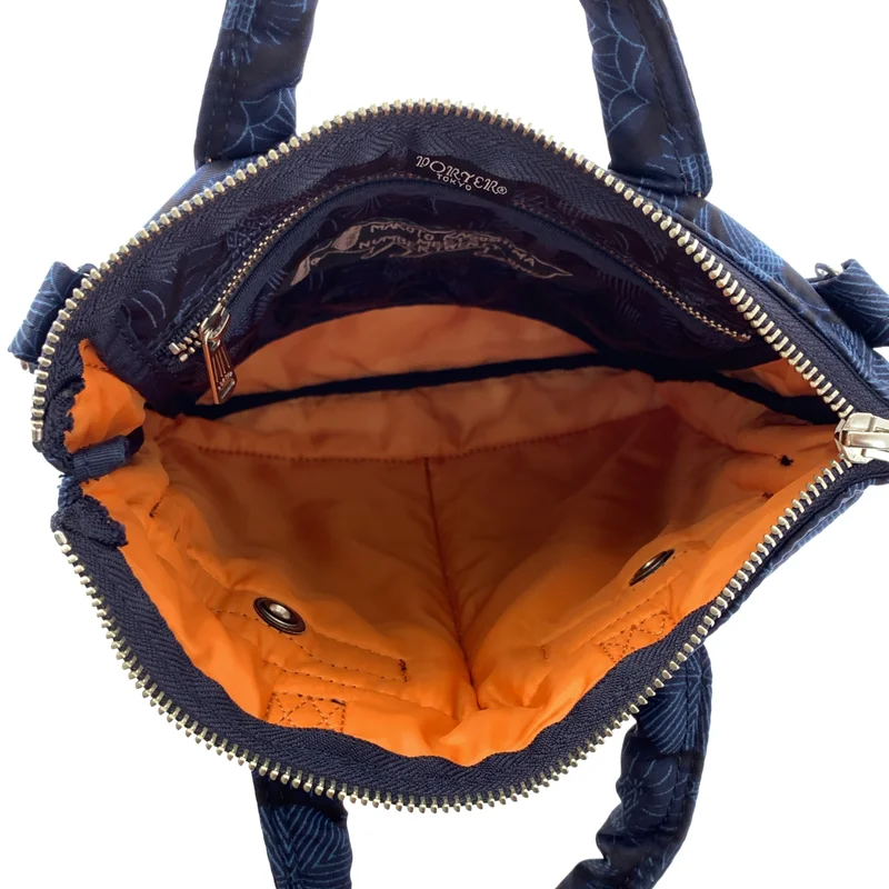 PORTER / ポーター | × NUMBER TWENTY-ONE × 鹿児島睦 2way ショルダー付き 総柄 ファイブフラワーズ ヘルメットバッグ |