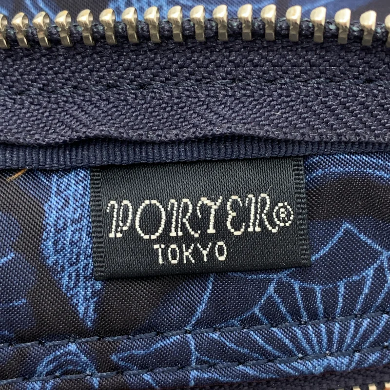 PORTER / ポーター | × NUMBER TWENTY-ONE × 鹿児島睦 2way ショルダー付き 総柄 ファイブフラワーズ ヘルメットバッグ |