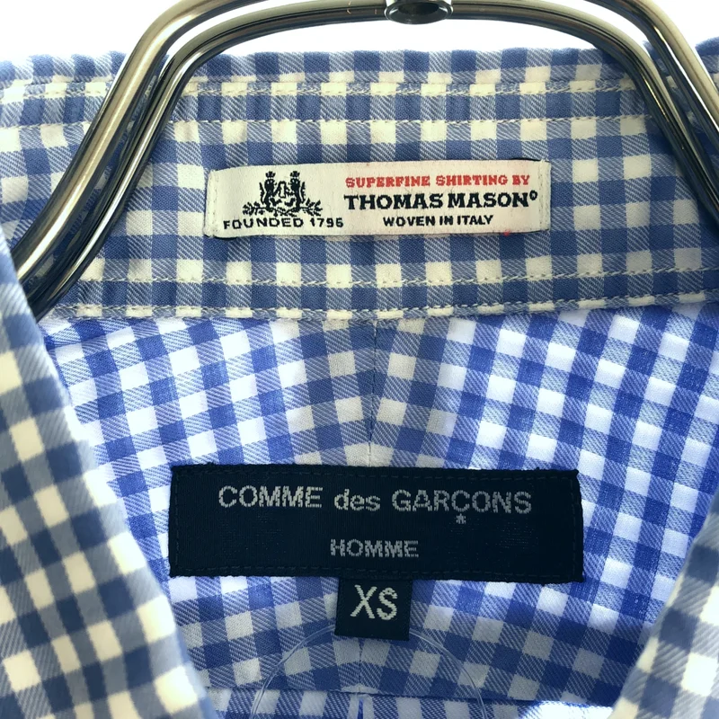 COMME des GARCONS HOMME / コムデギャルソンオム | チェック スタンダードシャツ | XS | メンズ