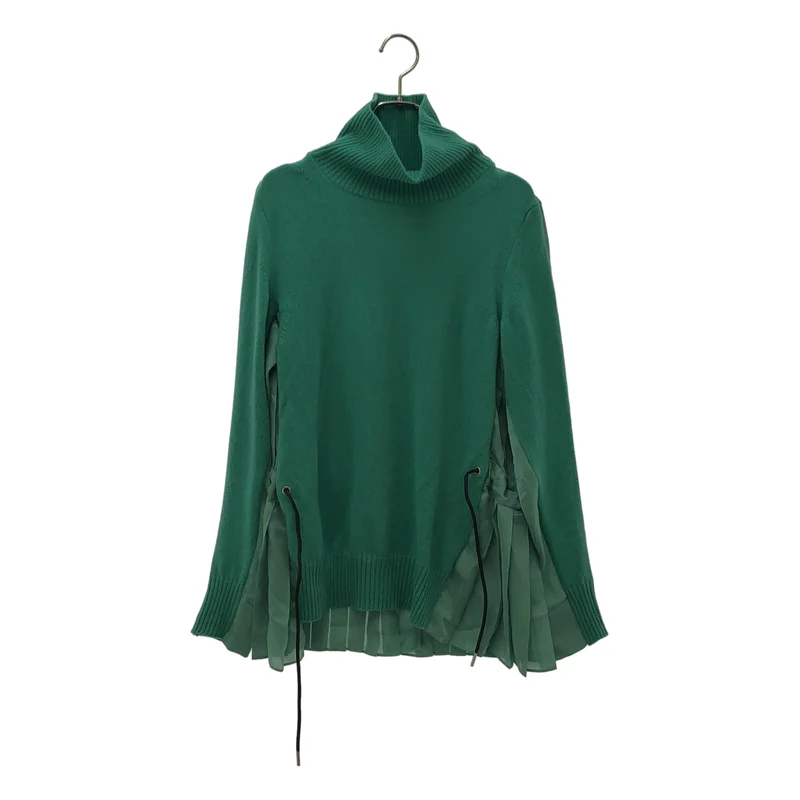 sacai / サカイ | プリーツ ニット_長袖 22-06240 | 2 | レディース