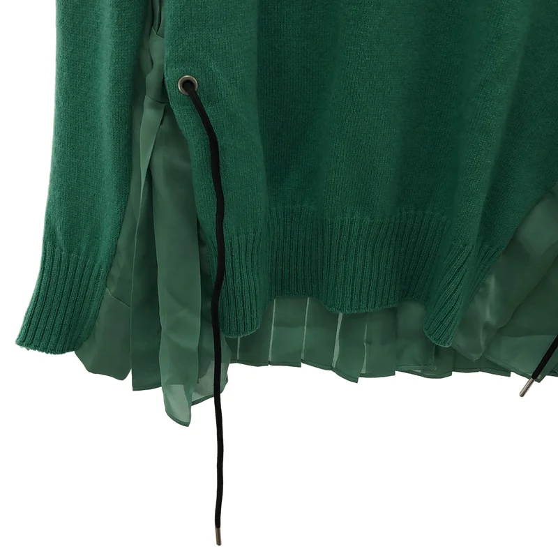 sacai / サカイ | プリーツ ニット_長袖 22-06240 | 2 | レディース