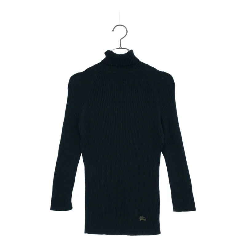 BURBERRY BLUE LABEL / バーバリーブルーレーベル | ワンポイントロゴニット | 38 | レディース