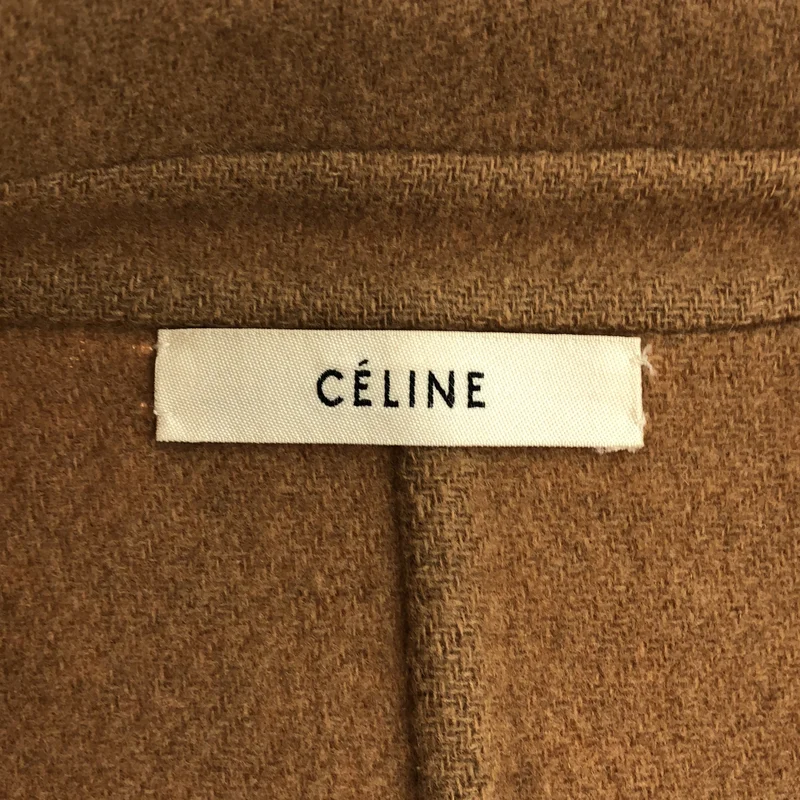 CELINE / セリーヌ | フィービー期 カシミヤ クロンビーコート | 36 | レディース