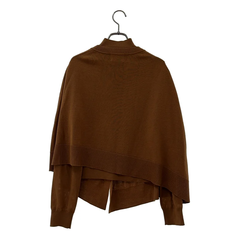 CLANE / クラネ | CAPE SET KNIT TOPS ケープセットニット | 1 | レディース