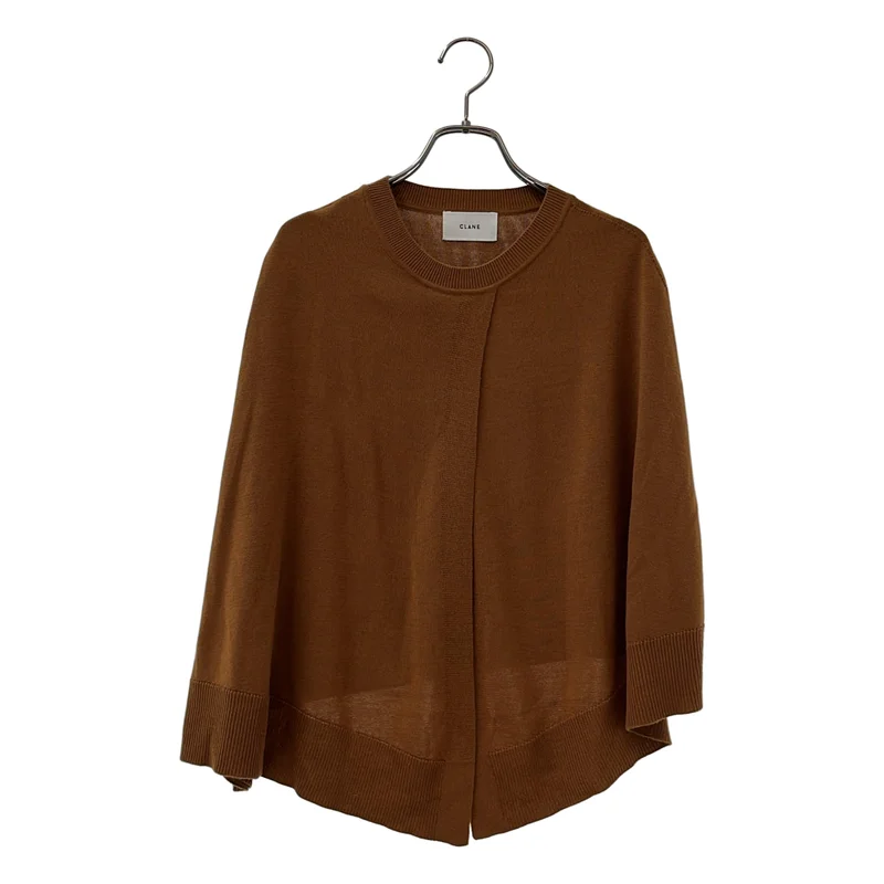 CLANE / クラネ | CAPE SET KNIT TOPS ケープセットニット | 1 | レディース