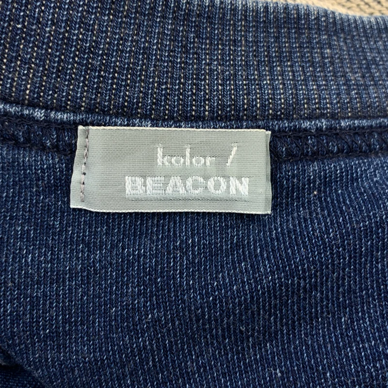 kolor BEACON / カラービーコン | デニムパッチワーク スウェット | 3 | メンズ