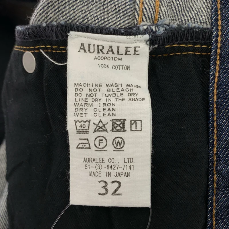 AURALEE / オーラリー | HARD TWIST DENIM 5P PANTS デニムパンツ | 32 | メンズ
