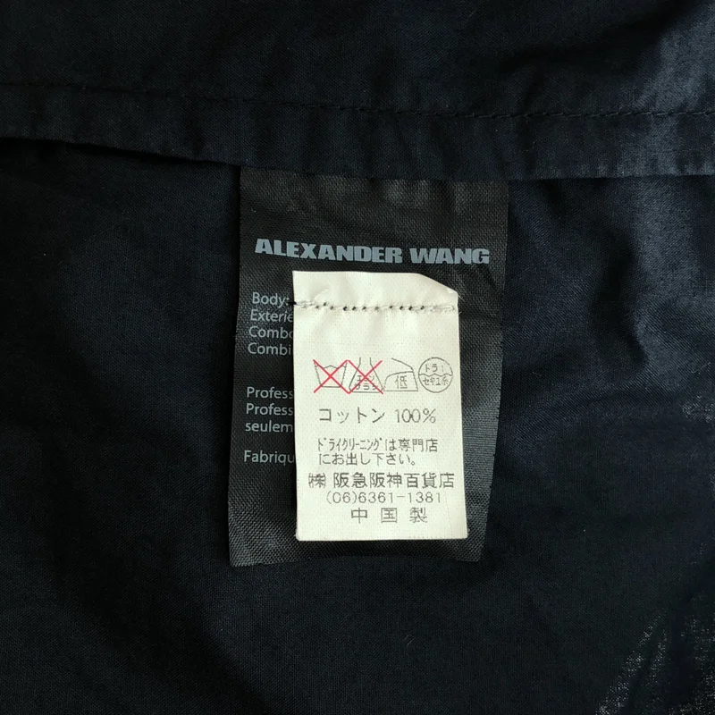 ALEXANDER WANG / アレキサンダーワン | 2ポケット ショートスリーブシャツ | 46 | メンズ