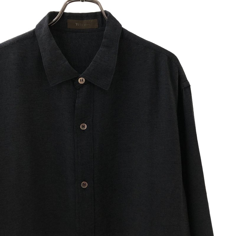 Y's for men / ワイズフォーメンヨウジヤマモト | 2003AW | レーヨン ナイロン ワイドシャツ MU-B13-212 |
