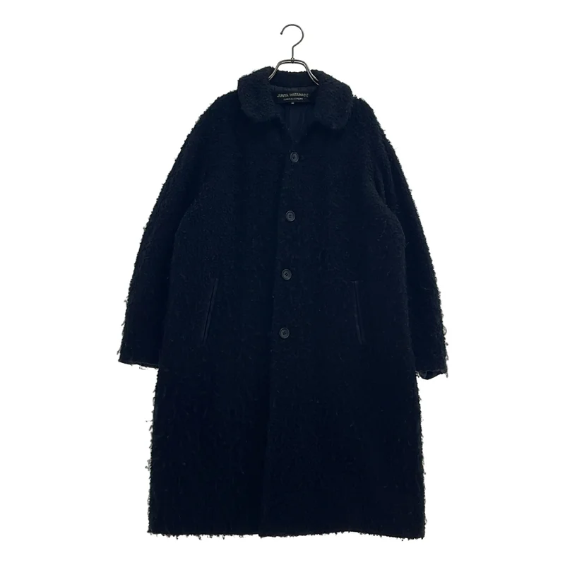 JUNYA WATANABE COMME des GARCONS / ジュンヤワタナベ | 2002AW | ウール ピリング加工 ステンカラーコート | M | レディース