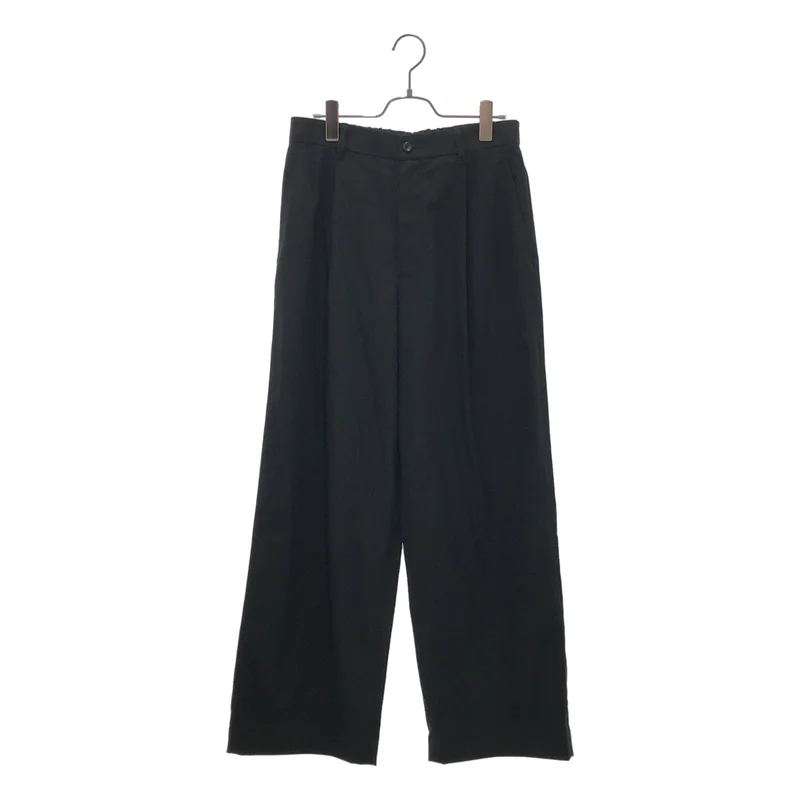Graphpaper / グラフペーパー | 2026SS | Brushed Cotton Gabardine Wide Straight Pants / ブラッシュドコットンギャバジン ワイドストレートパンツ | 1 | メンズ