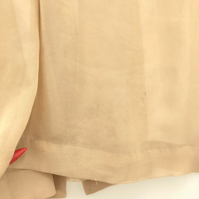 COMME des GARCONS / コムデギャルソン | シアー フリル装飾 シャツ ワンピース | S | レディース