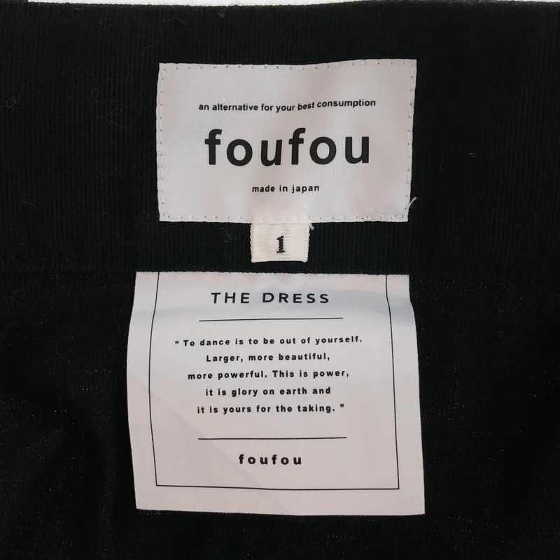 foufou / フーフー | THE DRESS #27 flare dress skirt / フレアドレススカート | 1 | レディース