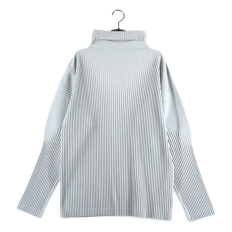 HOMME PLISSE ISSEY MIYAKE / オムプリッセイッセイミヤケ | プリーツ ハイネックカットソー | 3 | メンズ