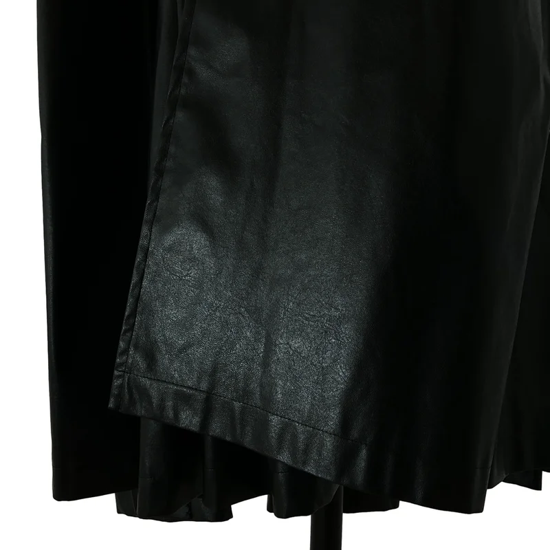 JUNYA WATANABE / Junya Watanabe | 2022AW | Faux Leather Pleated