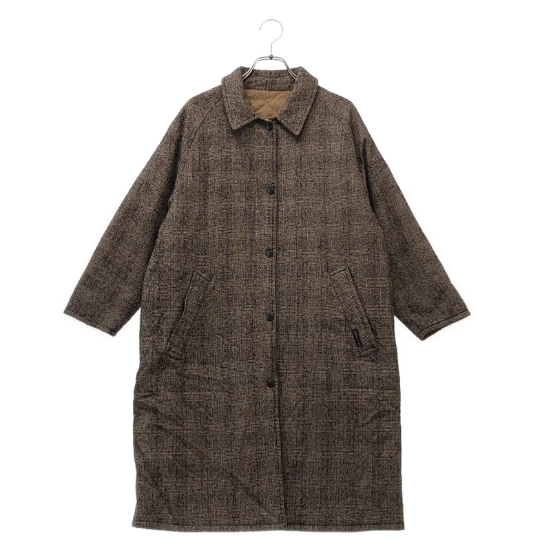 LAVENHAM / ラベンハム | コットン ウール リバーシブル キルティングコート | 8 | レディース