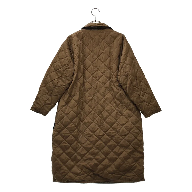 LAVENHAM / ラベンハム | コットン ウール リバーシブル キルティングコート | 8 | レディース