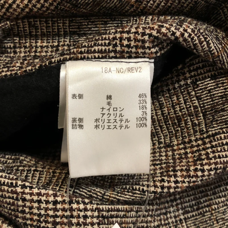 LAVENHAM / ラベンハム | コットン ウール リバーシブル キルティングコート | 8 | レディース