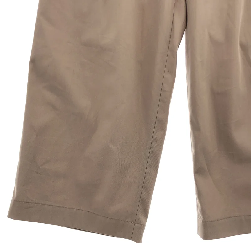 Graphpaper / グラフペーパー | 2026SS | Brushed Cotton Gabardine Wide Straight Pants / ブラッシュドコットンギャバジン ワイドストレートパンツ | 1 | メンズ