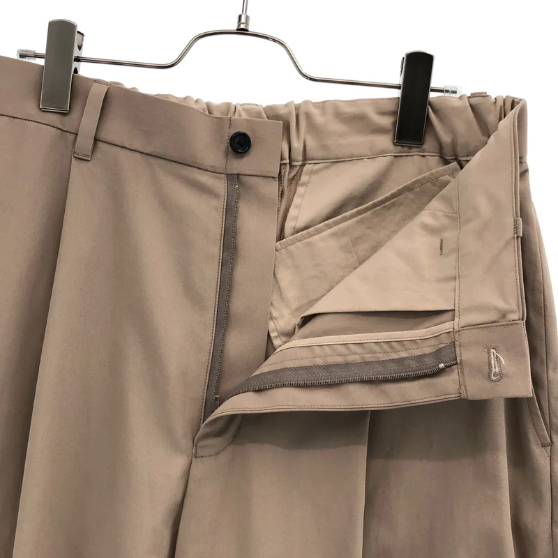Graphpaper / グラフペーパー | 2026SS | Brushed Cotton Gabardine Wide Straight Pants / ブラッシュドコットンギャバジン ワイドストレートパンツ | 1 | メンズ