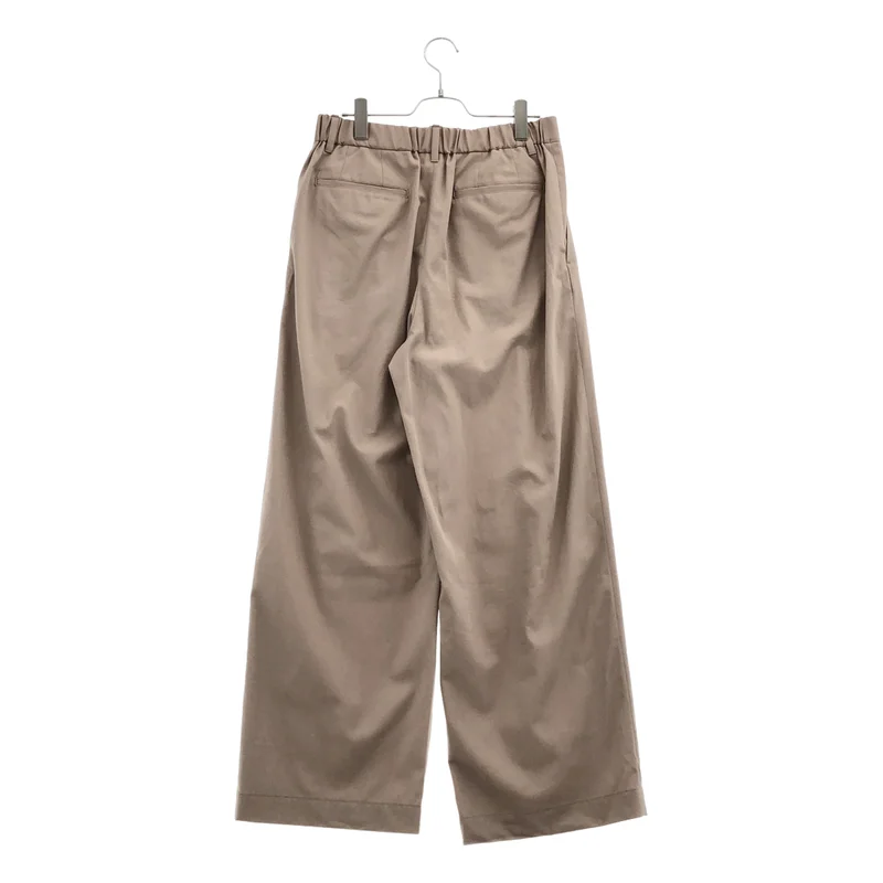 Graphpaper / グラフペーパー | 2026SS | Brushed Cotton Gabardine Wide Straight Pants / ブラッシュドコットンギャバジン ワイドストレートパンツ | 1 | メンズ